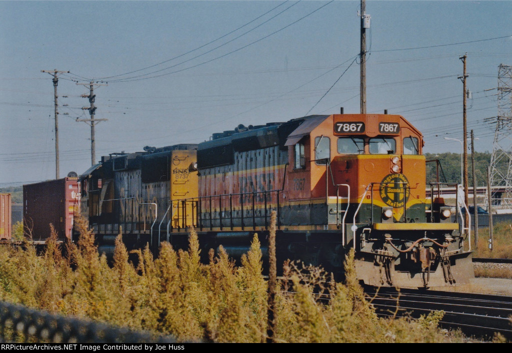 BNSF 7867 East